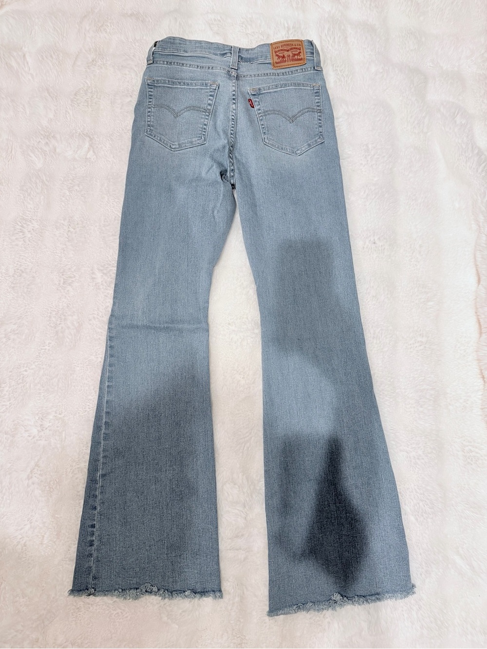 Levi's Women's Light Blue 726 High -Rise Flare Jeans